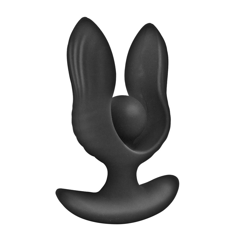 Atomic Vibrating Inflatable Plug Black
