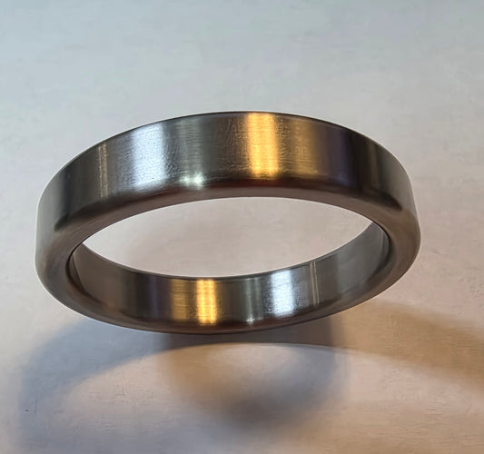 Stainless Steel Titan Brushed Glan Ring - 1.5"