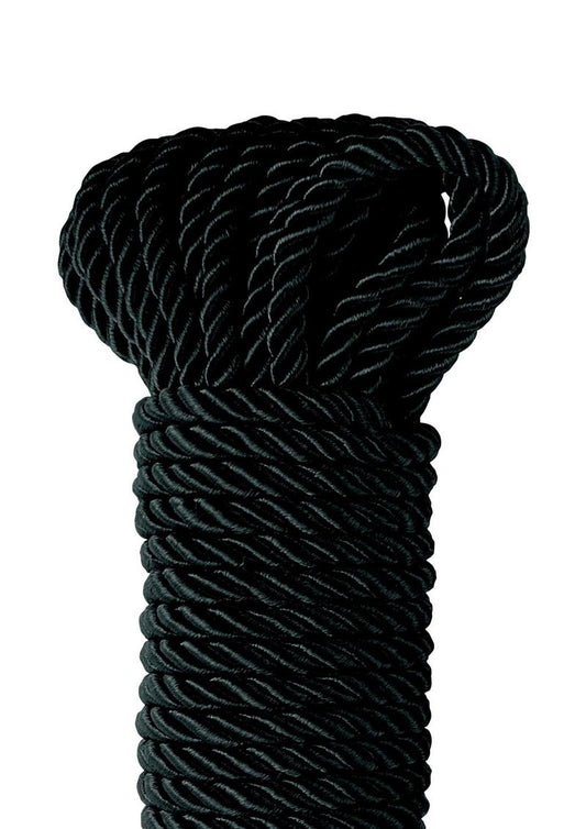 Fetish Fantasy Series Deluxe Silk Rope Black