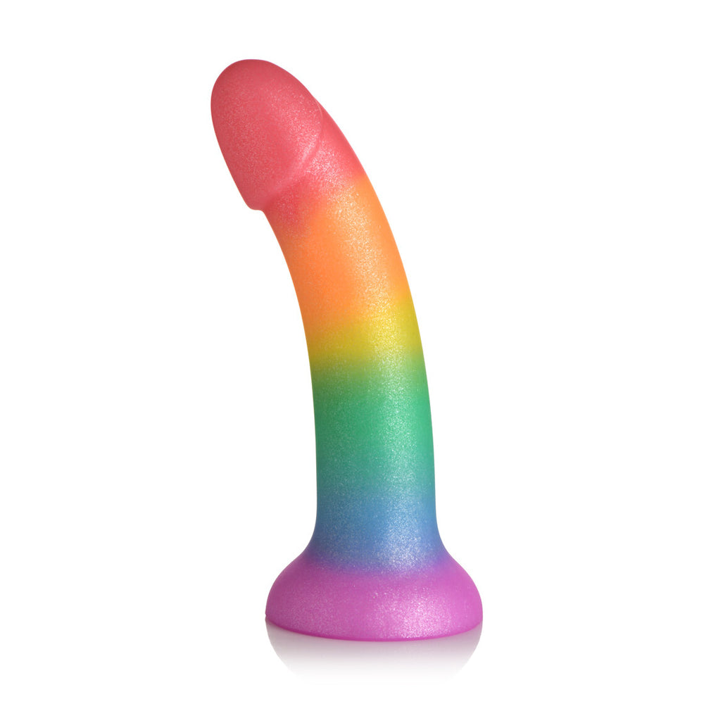 6.5" Phallic Rainbow Dildo