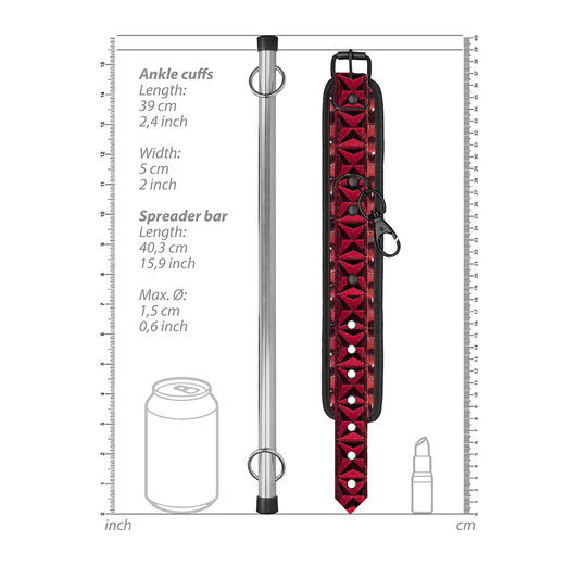 Luxury Spreader Bar Color Burgundy