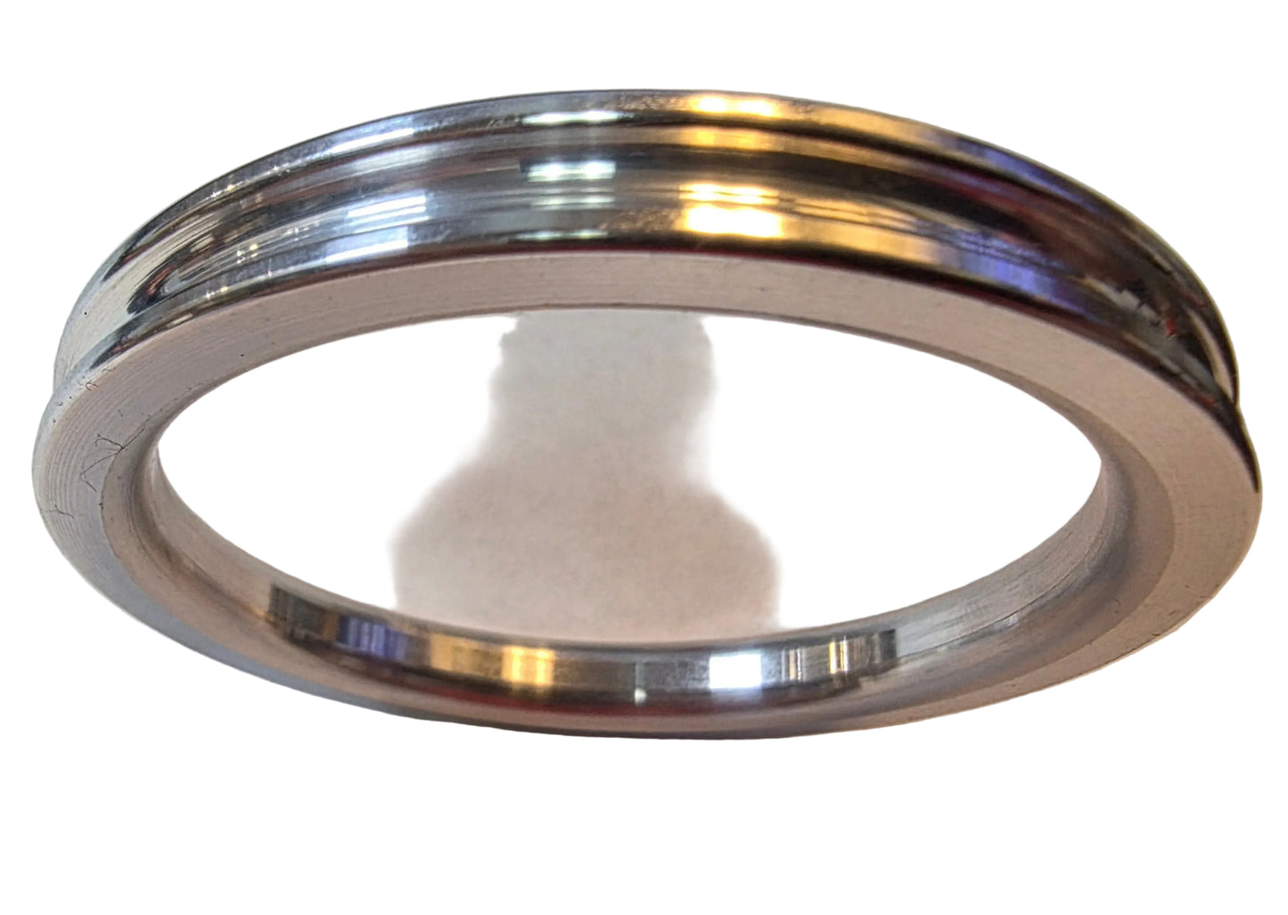 Aluminum Cock Ring Mirror 2"