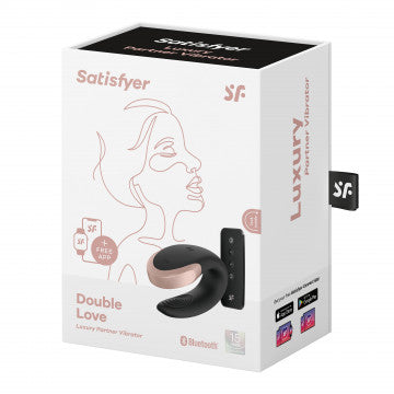 Couples Toy Double Love - Black - APP