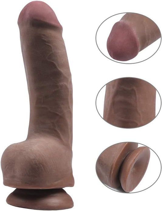 Dual Density 8" dildo