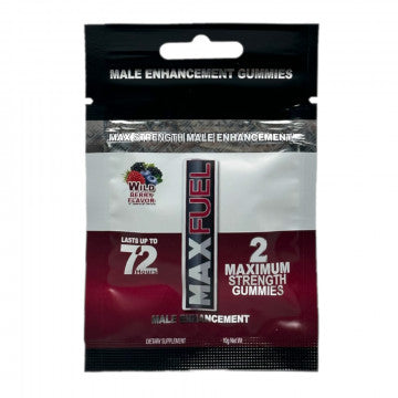 Maxfuel Male Enhancement Gummies - Wild Berry - 72hr