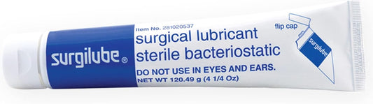 Surgilube surgical lubricant tube 