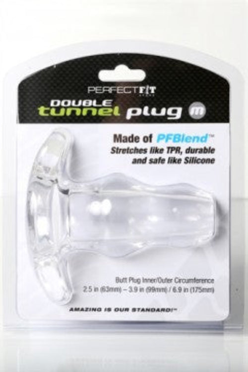 double-tunnel-plug-medium-clear