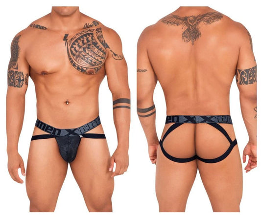 Xtremen Snake print Jockstrap Color Black