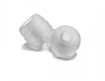 Silaskin Cock and Ball Ring Stretcher - Clear